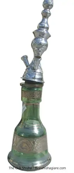Bình shisha bị lung lay và nghiêng