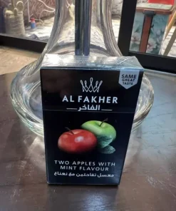 Thuốc shisha alfakher táo đôi mix bạc hà